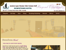 Tablet Screenshot of khachsantrungtamhanoi.com